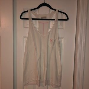 White Abercrombie & Fitch Tank Top